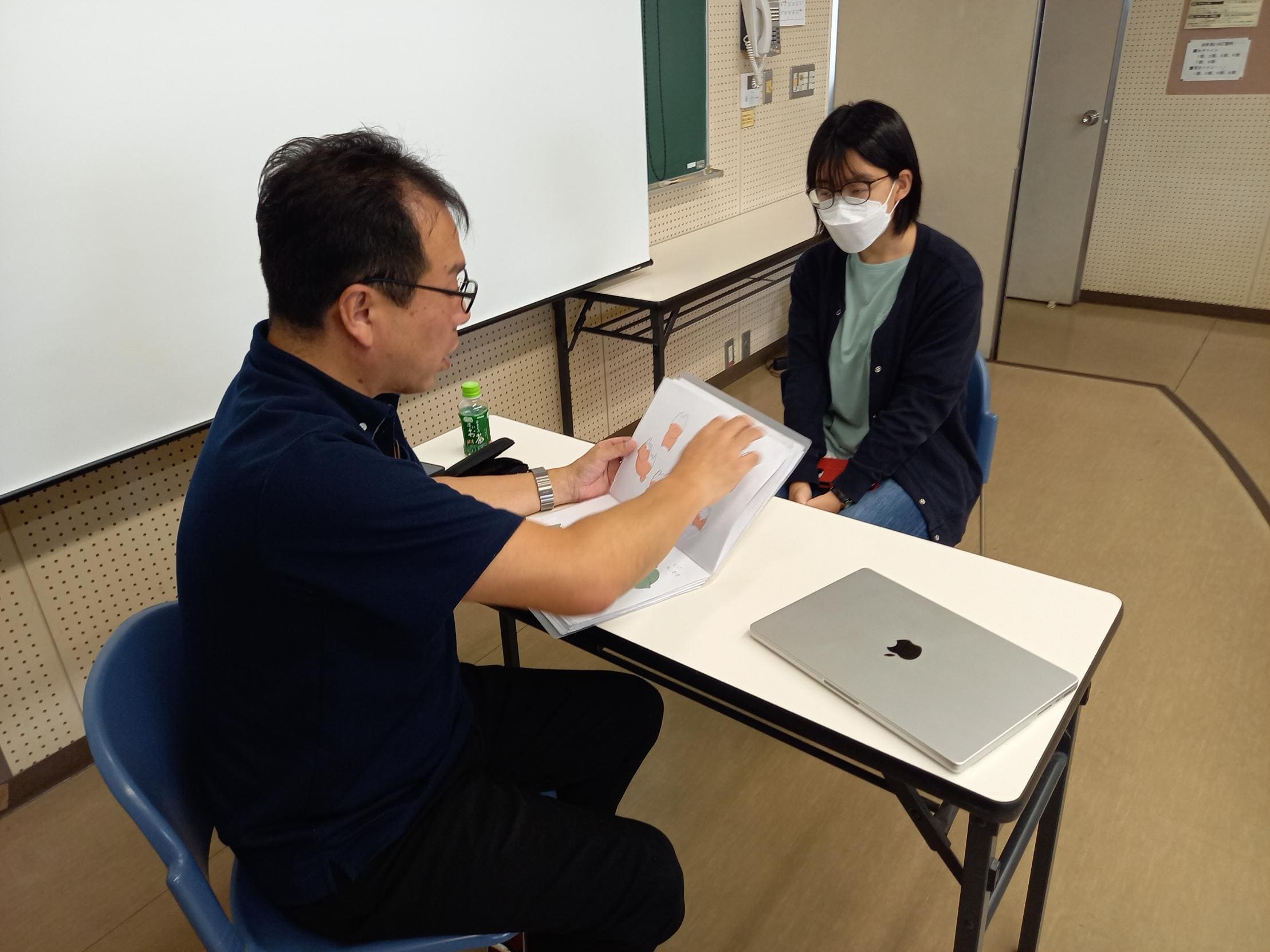 講義室でのセミナー全景