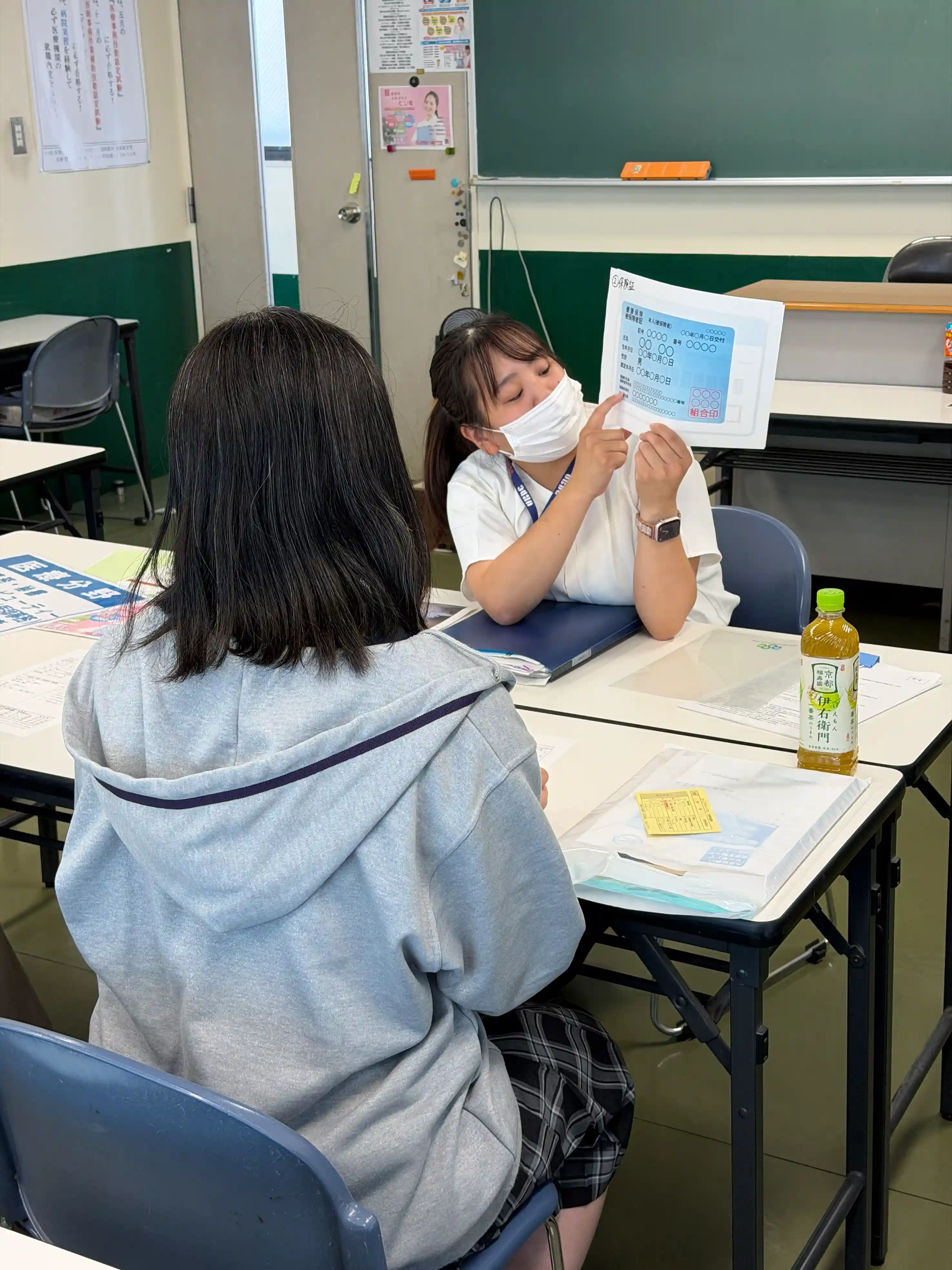 医療事務分野のオープンキャンパス体験