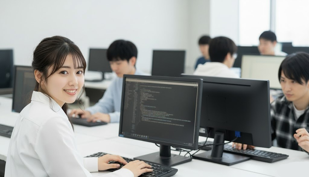 プログラミング実習の様子