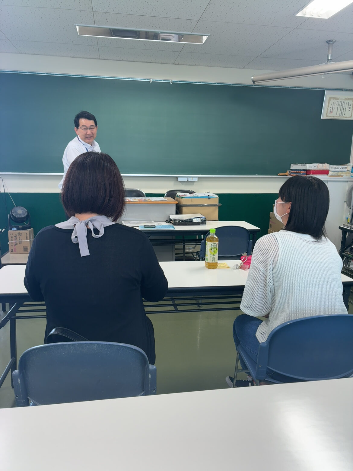 宇都宮ビジネス電子専門学校の体験授業の様子