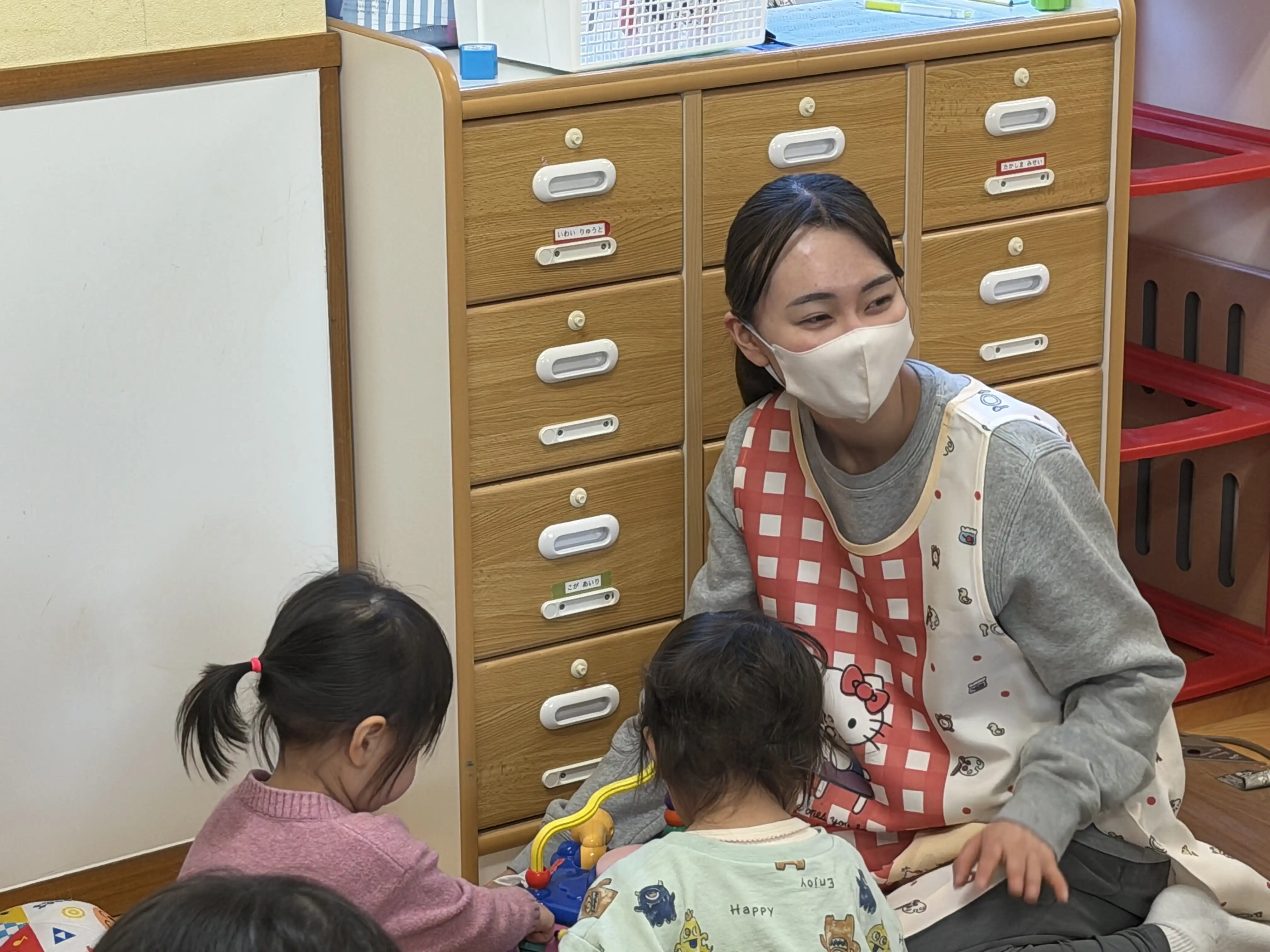 子どもたちとのふれあい