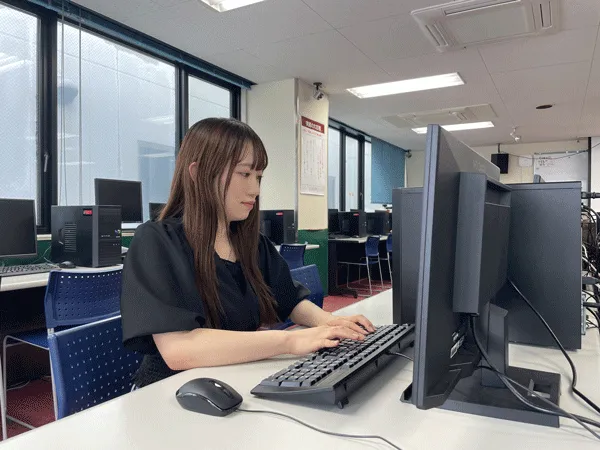 情報処理分野の授業風景