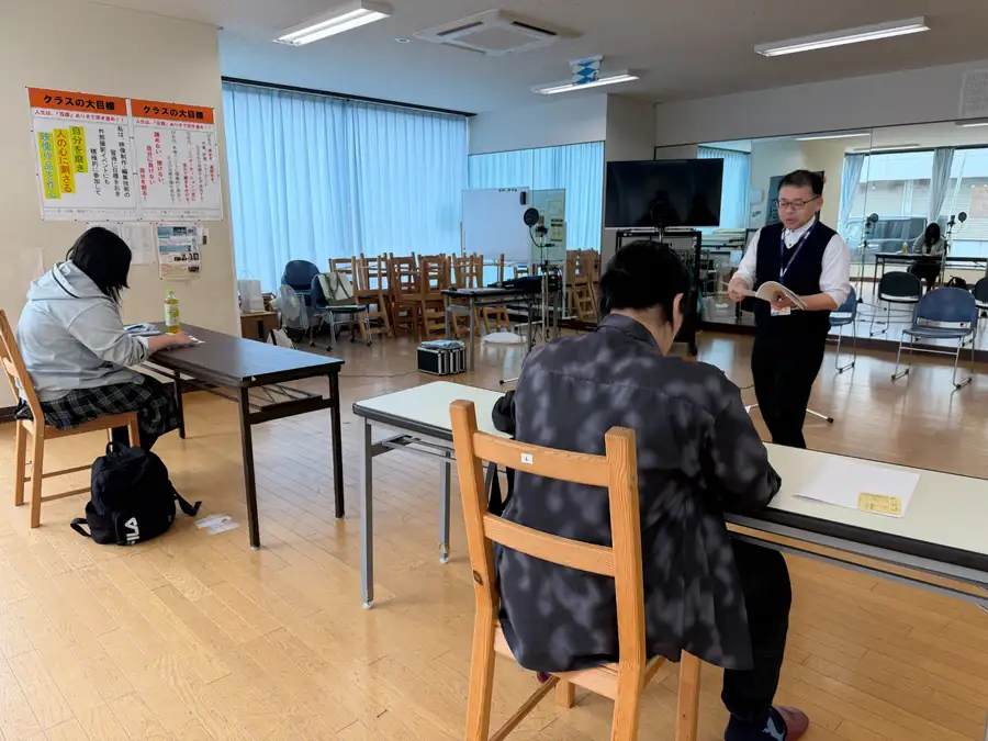 オープンキャンパスの体験授業の様子